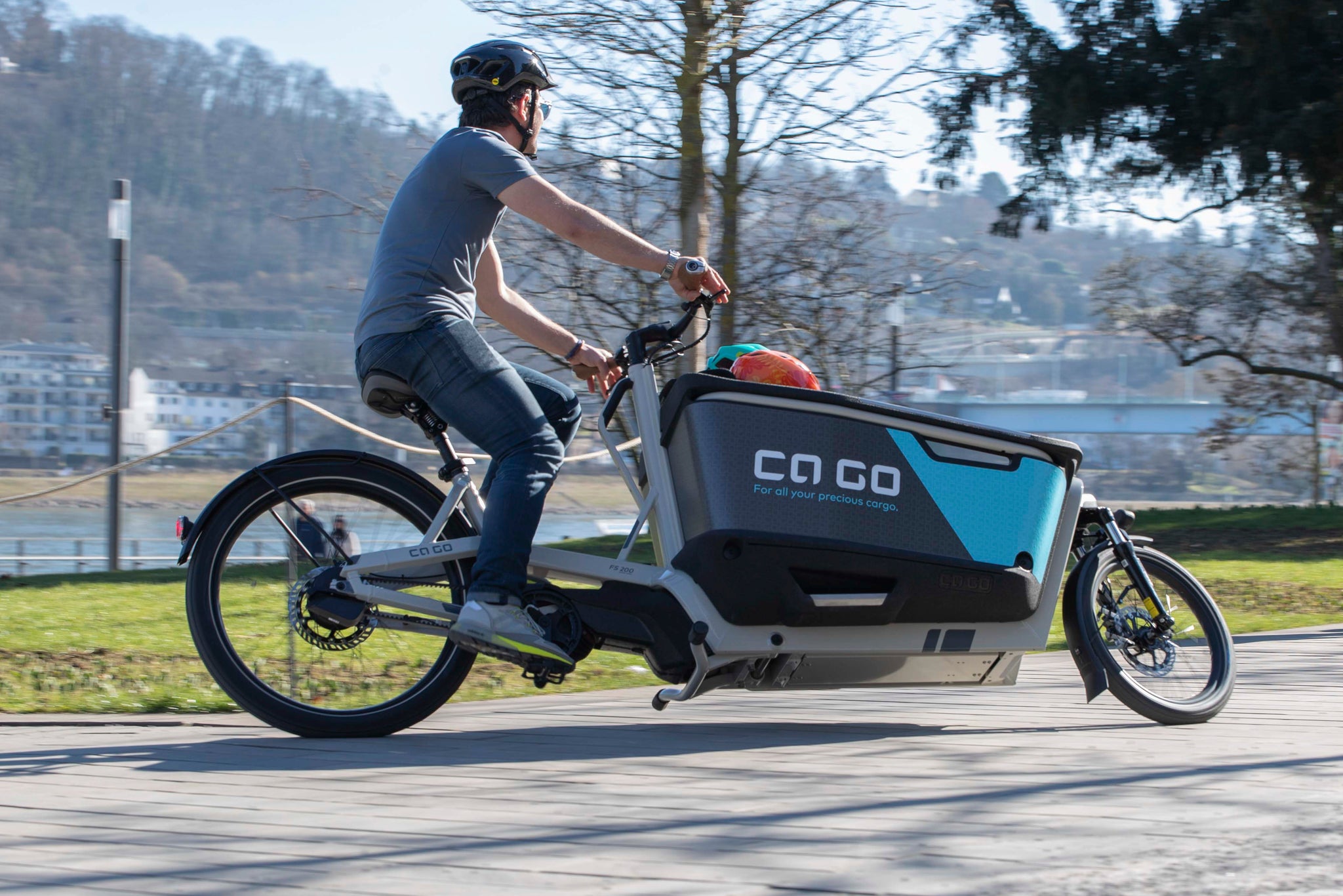 E- Lastenfahrrad CaGo FS 200 FAMILY in Düsseldorf| Best Cargo Bike